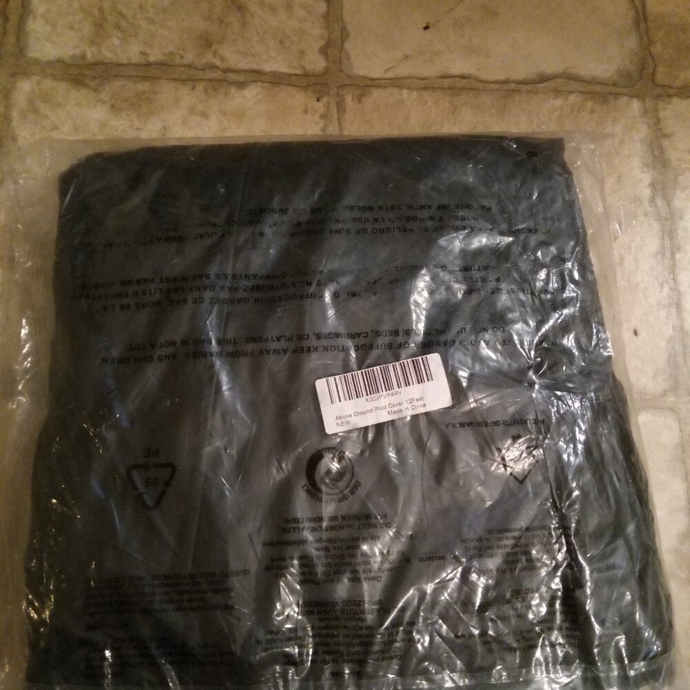 New pool cover for above ground pool 12 feet